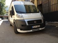 Fiat Ducato 2006–2025 Přední lip spoiler 2006-2013 (úzký s LED, k lakování) fotografie 2