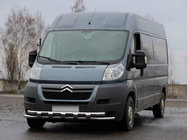 Peugeot Boxer 2006–2025 Přední ochranný rám ST015 (nerez) fotografie 1