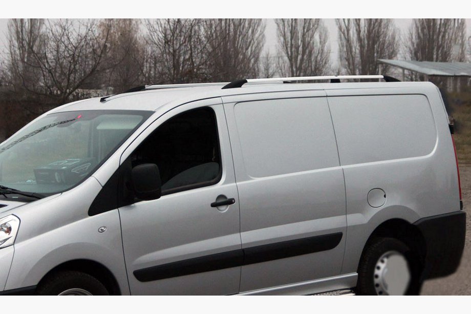 Citroen Jumpy 2007–2017 Střešní ližiny CHROM Image