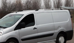 Citroen Jumpy 2007–2017 Střešní ližiny CHROM fotografie 1