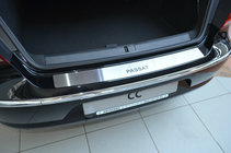Volkswagen Passat CC 2008–2017 Nerezová lišta zadního nárazníku Natanika fotografie 1