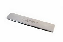 Volkswagen Caddy 2004–2010 VÝPRODEJ !!! Nerezová lišta prahu posuvných dveří (nerez) fotografie 1