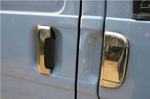 Volkswagen T4 Caravelle/Multivan 1990–2003 Chromové kryty klik dveří (7 dílů, nerez) fotografie 2