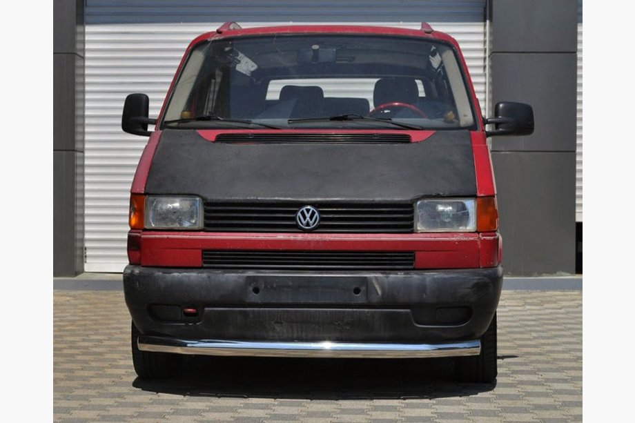 Volkswagen T4 Transporter 1990–2003 Přední ochranný rám ST008 (nerez) Image