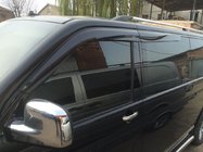 Volkswagen T5 Transporter 2003–2010 Ofuky oken (4 ks, Sunplex Sport) fotografie 1