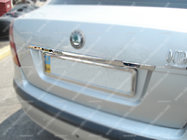 Volkswagen Golf Plus 2004–2014 Chromová lišta nad SPZ (nerez) fotografie 1