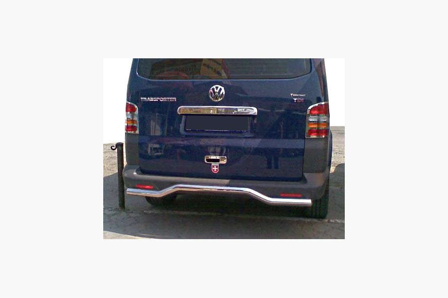 Volkswagen T5 2010–2015 Zadní ochranný rám vlna (nerez) Image