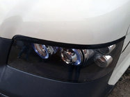 Volkswagen T5 Multivan 2003–2010 Mračítka na světlomety (2 ks, plast, černá) Matná černá fotografie 1