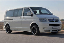 Volkswagen T5 Transporter 2003–2010 Kompletní chromové lišty oken (14 ks, nerez) 2 boční dveře, dlouhý rozvor fotografie 6