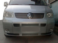 Volkswagen T5 Transporter 2003–2010 Jednodílný nástavec na nárazník (k lakování) fotografie 2