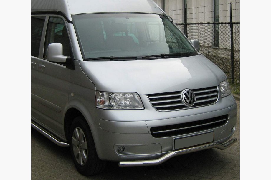 Volkswagen T5 2010–2015 Spodní lišta „Vlna“ (nerez) Image