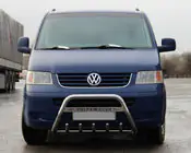 Volkswagen T5 Caravelle 2004–2010 Přední ochranný rám WT003 (nerez) fotografie 1