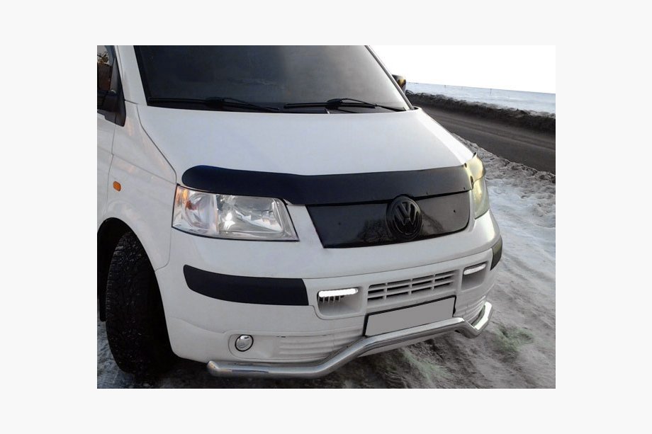 Volkswagen T5 Transporter 2003–2010 Zimní horní clona masky chladiče Fotografie 5