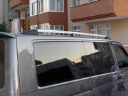Volkswagen T5 Multivan 2003–2010 (Skyline) Střešní relingy chrom (plastová patka) fotografie 1
