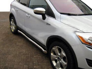 Ford Kuga 2008–2013 Boční nášlapné trubky (2 ks, nerez) fotografie 3