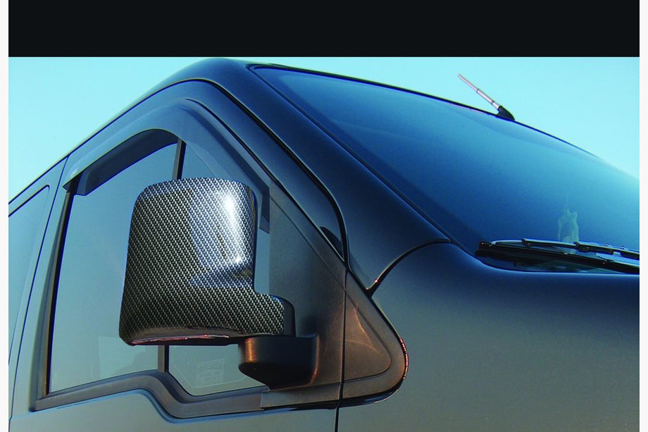 Ford Connect 2002–2006 Karbonové kryty zrcátek (2 ks, plast) Image