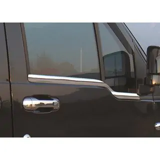 Vnější okenní lišty (2 ks, nerez)