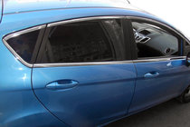 Ford Fiesta 2008–2017 Horní lišty oken (8 ks, nerez) fotografie 1