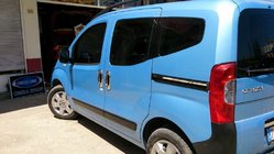 Fiat Fiorino/Qubo 2008–2024 Lišta pod posuvné dveře (2 ks, nerez) OmsaLine – italská nerezová ocel fotografie 2