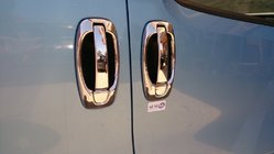 Opel Combo 2012–2018 Kryty klik a rámečky (8 ks, nerez) OmsaLine – italská nerezová ocel fotografie 6