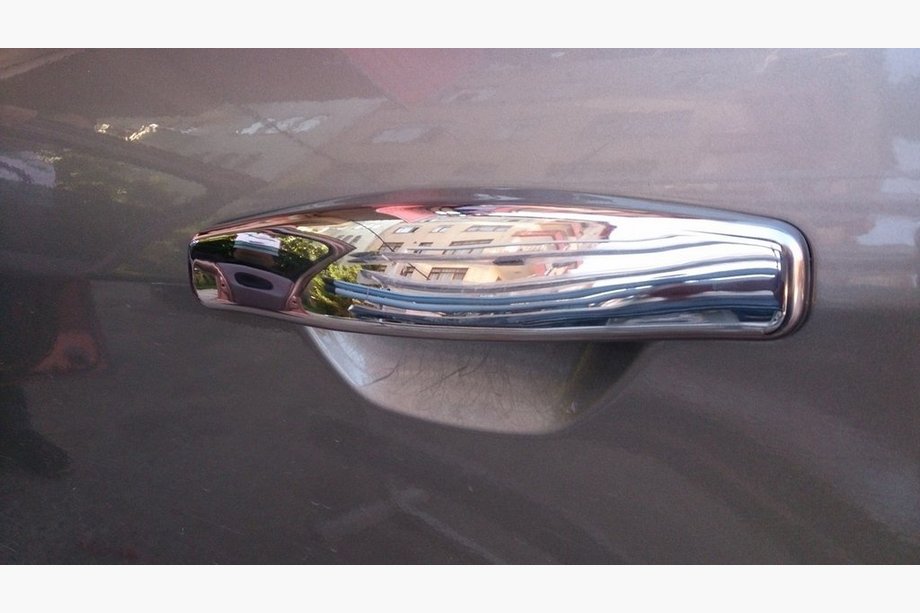 Renault Symbol 2008–2013 Nerezové kryty klik dveří (4 ks) OmsaLine - italská nerezová ocel Image