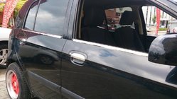 Hyundai Getz 2002– Vnější ozdobné lišty oken (6 ks, nerez) Carmos - turecká ocel fotografie 1