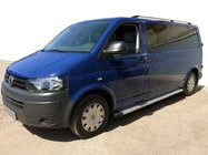Volkswagen T5 2010–2015 Boční nášlapy Maya V2 (2 ks, hliník) Dlouhý rozvor fotografie 1