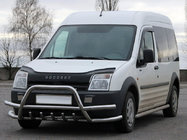 Ford Connect 2010–2013 Nerezový přední ochranný rám s dvojitými vzpěrami WT003-Plus-2 fotografie 1