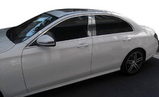 Mercedes E-class W213 2016–2023 Nerezové kryty sloupků fotografie 4