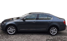 Skoda Octavia III A7 2013–2019 Kompletní lišty kolem oken (10 ks, nerez) fotografie 1