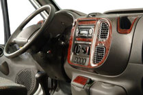 Ford Transit 2000–2014 Kryty palubní desky (2000-2006) Karbon fotografie 3
