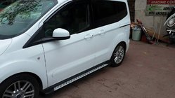 Ford Connect 2014–2021 Boční nášlapy DOT-Line (2 ks, hliník) Standardní základna fotografie 3