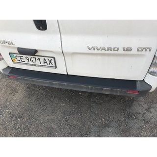 Ochranná lišta na zadní nárazník DDU (ABS) Nissan Primastar 2002–2014 fotografie 2