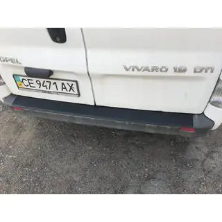 Ochranná lišta na zadní nárazník DDU (ABS) Renault Trafic 2001–2015 fotografie 2