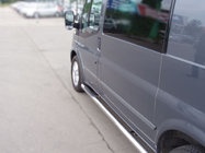 Ford Transit 2014– Boční trubky Ø70 (2 ks, nerez) fotografie 2