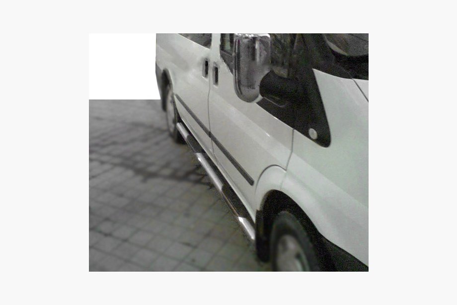 Ford Transit 2014– Boční trubky Ø70 (2 ks, nerez) Image