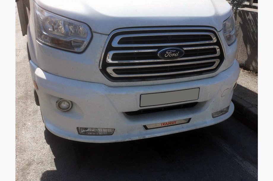 Ford Transit 2014– Nástavec předního nárazníku ERA (2014-2019, k lakování) Image