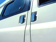 Ford Transit 2000–2014 Chromované kryty klik dveří (Omsa, 4 dveř., nerez) fotografie 1