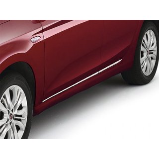 Nerezové lišty na dveře (4 ks) Fiat Tipo 2016– fotografie 1