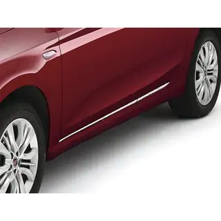Nerezové lišty na dveře (4 ks) Fiat Tipo 2016– fotografie 1