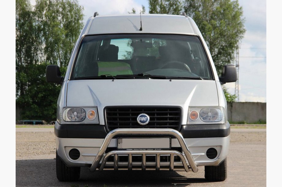 Citroen Jumpy 1996–2007 Přední ochranný rám (bullbar) WT002 (nerez) Image