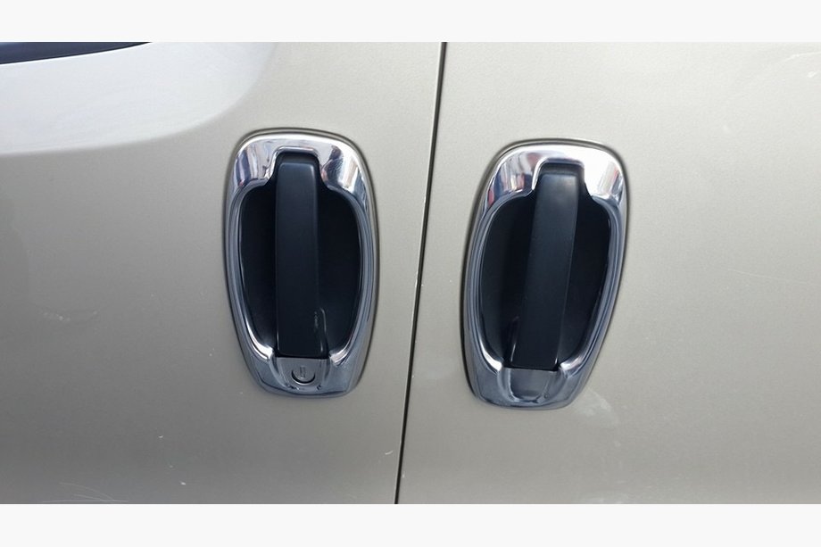 Opel Combo 2012–2018 Nerezové kryty kolem klik dveří (4 ks) Carmos - turecká ocel Image