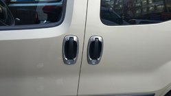 Opel Combo 2012–2018 Nerezové kryty kolem klik dveří (4 ks) Carmos - turecká ocel fotografie 4
