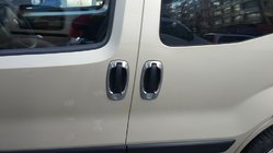 Opel Combo 2012–2018 Nerezové kryty kolem klik dveří (4 ks) Carmos - turecká ocel fotografie 7