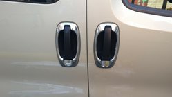 Opel Combo 2012–2018 Nerezové kryty kolem klik dveří (4 ks) Carmos - turecká ocel fotografie 8