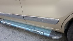 Peugeot Bipper 2008–2017 Nerezové lišty na dveře (4 ks) Carmos - turecká ocel fotografie 2