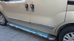 Peugeot Bipper 2008–2017 Nerezové lišty na dveře (4 ks) Carmos - turecká ocel fotografie 3