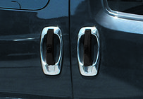 Opel Combo 2012–2018 Nerezové kryty kolem klik dveří (4 ks) Carmos - turecká ocel fotografie 12