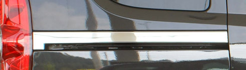 Opel Combo 2012–2018 Lišta pod posuvné dveře (2 ks, nerez) fotografie 7