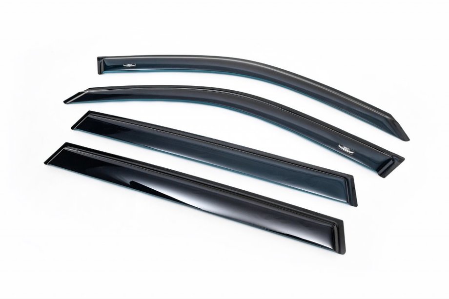 BMW X3 E83 2003–2010 Ofuky oken (4 ks, HIC) Image